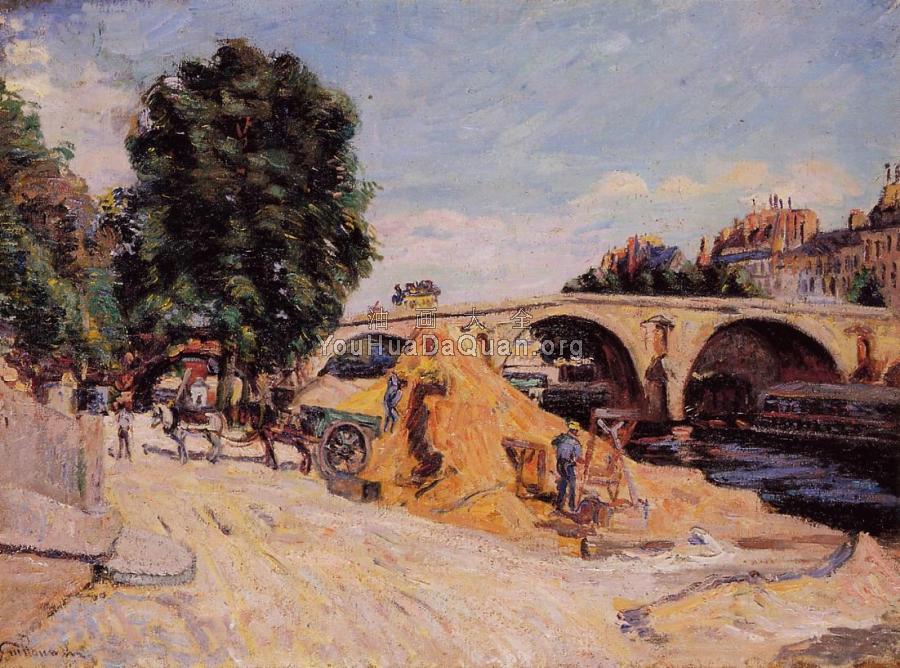 Pont Marie from the Quai d'Anjou - 阿曼·吉约曼